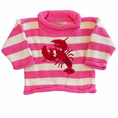 Lobster Sweater, striped