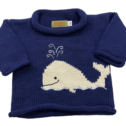 Whale sweater